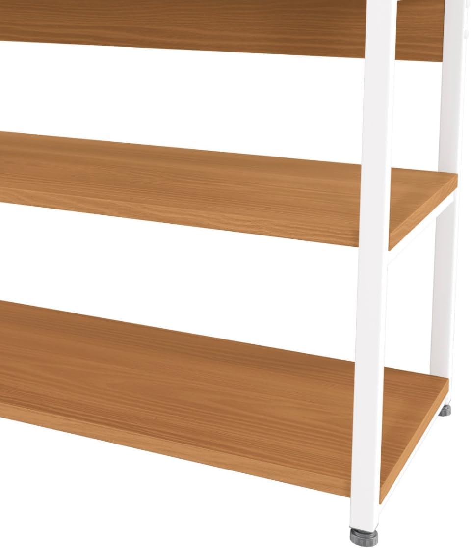 Sapateira Industrial 3 Prateleiras Canela/Branco LI020