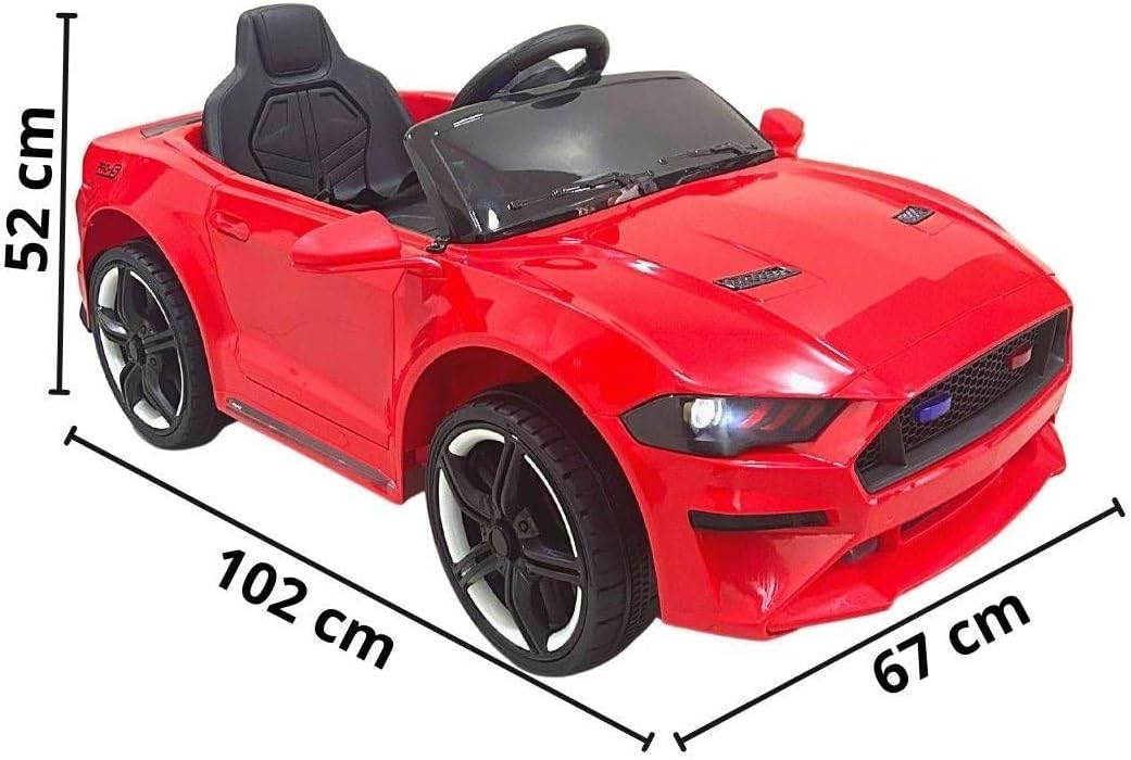 MINI CARRO ELÉTRICO IMPORTWAY 6V BW240VM VERMELHO