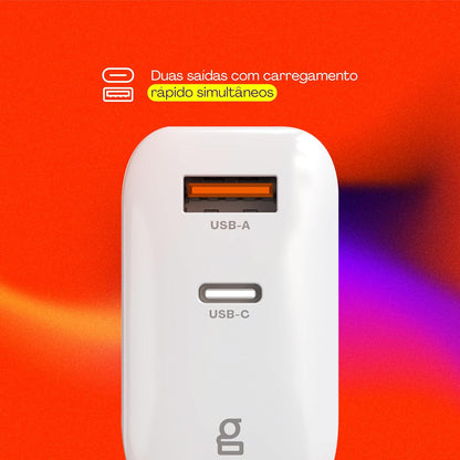Carregador Superpower Duo 48W Universal GEONAV