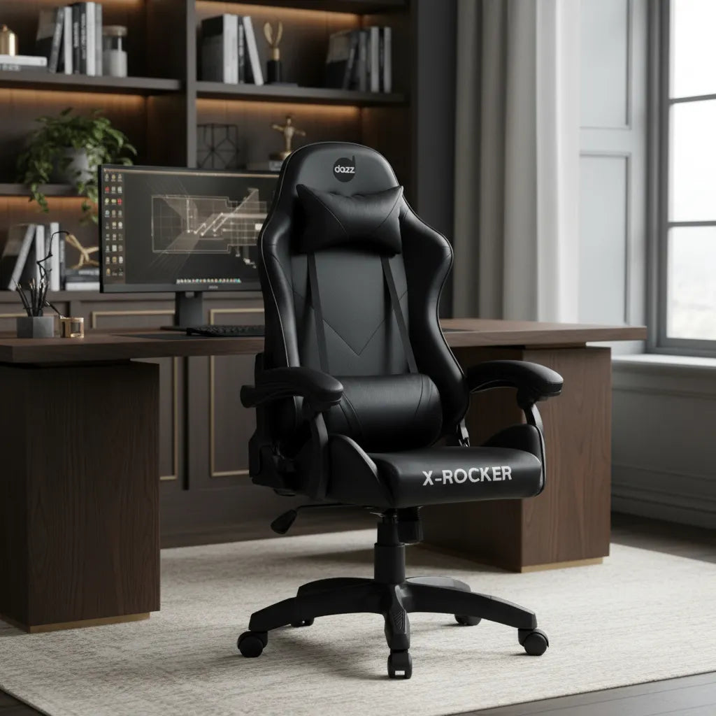 Cadeira Gamer X-Rocker Preta Dazz