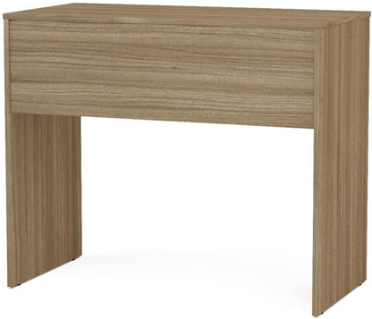 Mesa Escrivaninha Tijuca com 2 gavetas Castanho - Politorno
