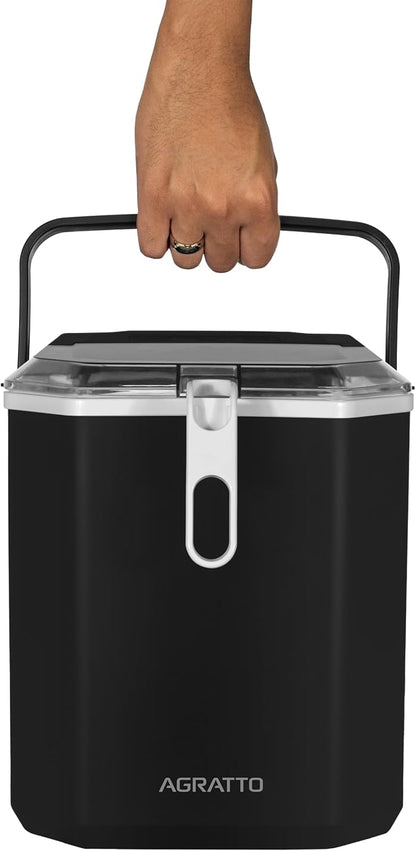 Máquina de Gelo Agratto 12KG Preta
