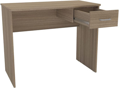 Mesa Escrivaninha Arapeí 1 Gaveta Castanho - Politorno