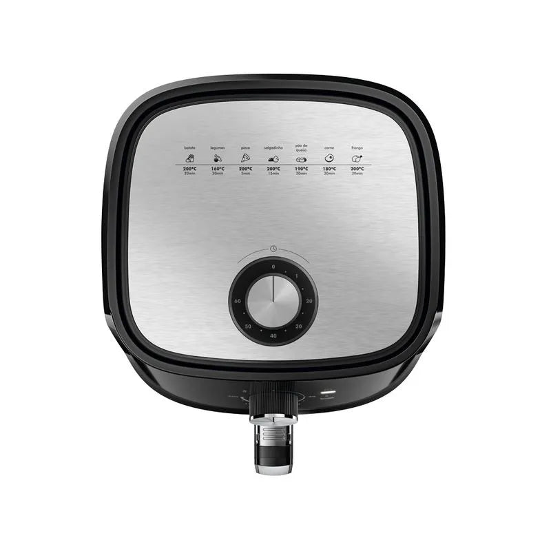Air Fryer 5 Litros Inox com Painel Analógico Dako