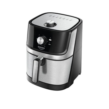 Air Fryer 5 Litros Inox com Painel Analógico Dako