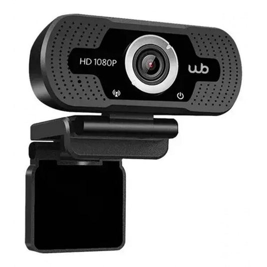Webcam Usb Full Hd 1080p Wb com Microfone Ângulo 110° e Tripé
