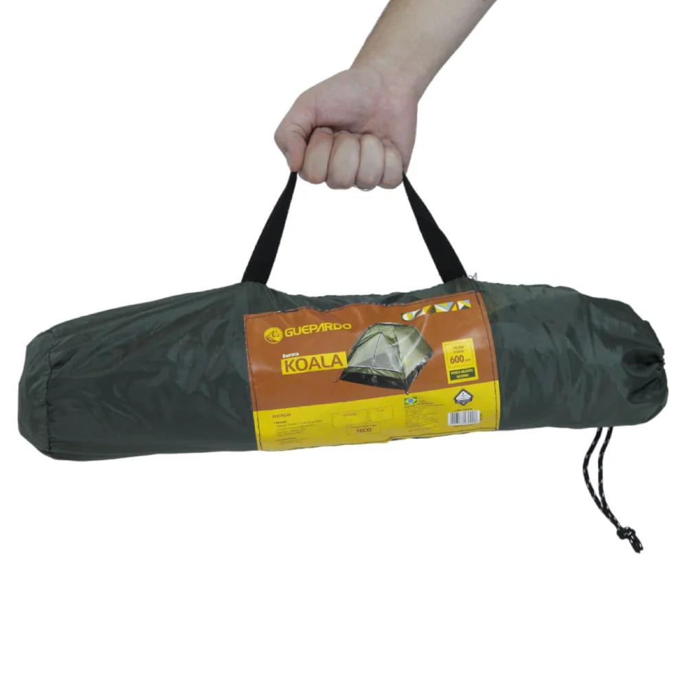 Barraca Koala Camping 3 Pessoas Coluna Dágua 600Mm Guepardo - Nautika