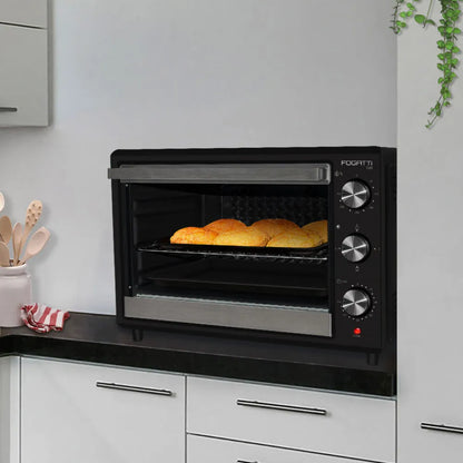 Forno Elétrico De Bancada 50 Litros Fogatti Black