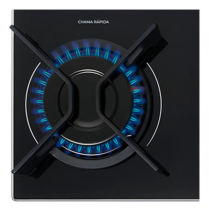 COOKTOP A GÁS FISCHER 4 BOCAS FIT LINE TREMPE IRON