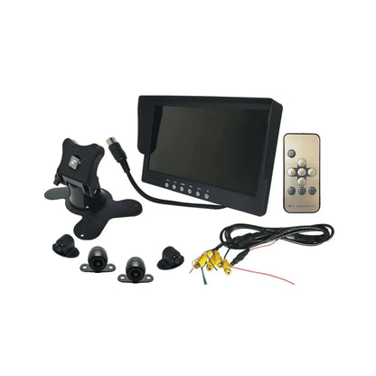 Kit de Monitoramento Veicular Roadstar RS816BR com Monitor 7" + 4 Câmeras