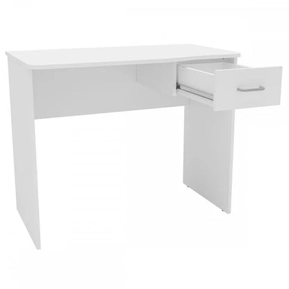 Mesa Escrivaninha Arapeí 1 Gaveta Branco - Politorno