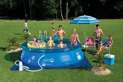 Piscina Inflável Mor 7800 Litros Redonda Verão Splash Fun