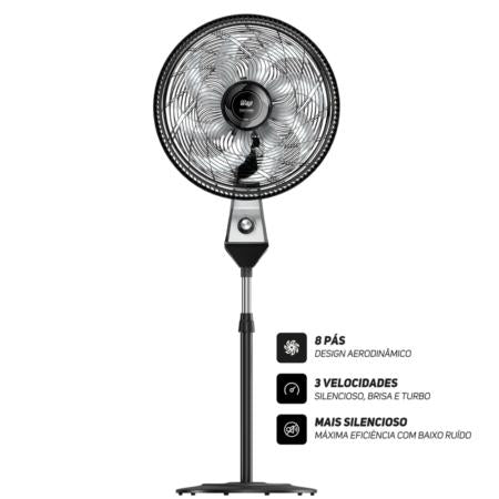 Ventilador De Coluna Silencioso Wap Flow Turbo 127V