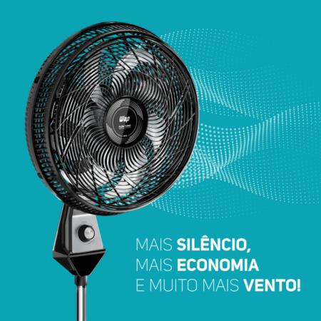 Ventilador De Coluna Silencioso Wap Flow Turbo 127V