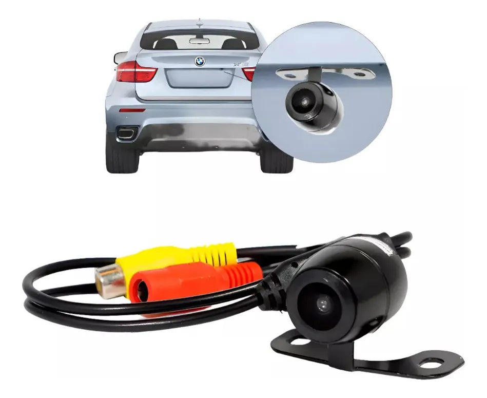 Câmera De Ré 2 Em 1 RS210BR Com Alta Definição De Imagem Roadstar