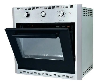 Forno Elétrico de Embutir Fogatti E60 Inox 60L 127V Grill Timer 120 Minutos Easy Clean