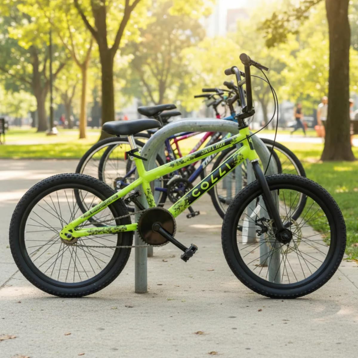 BICICLETA COLLI SKILL BOY ARO 20 - AMARELO NEON