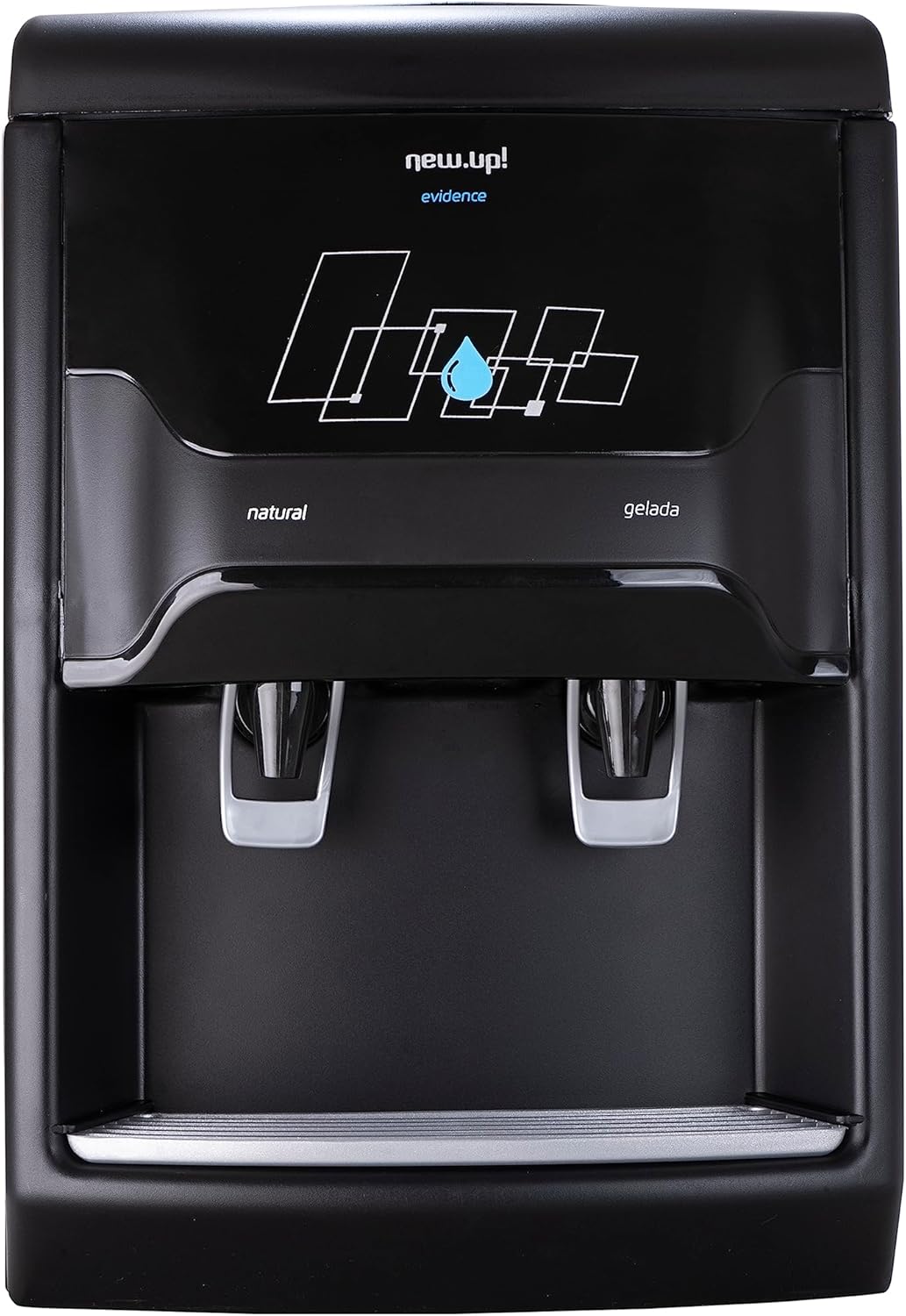 Bebedouro de Mesa Evidence Preto New.up Refrigerado