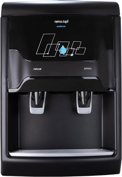 Bebedouro de Mesa Evidence Preto New.up Refrigerado