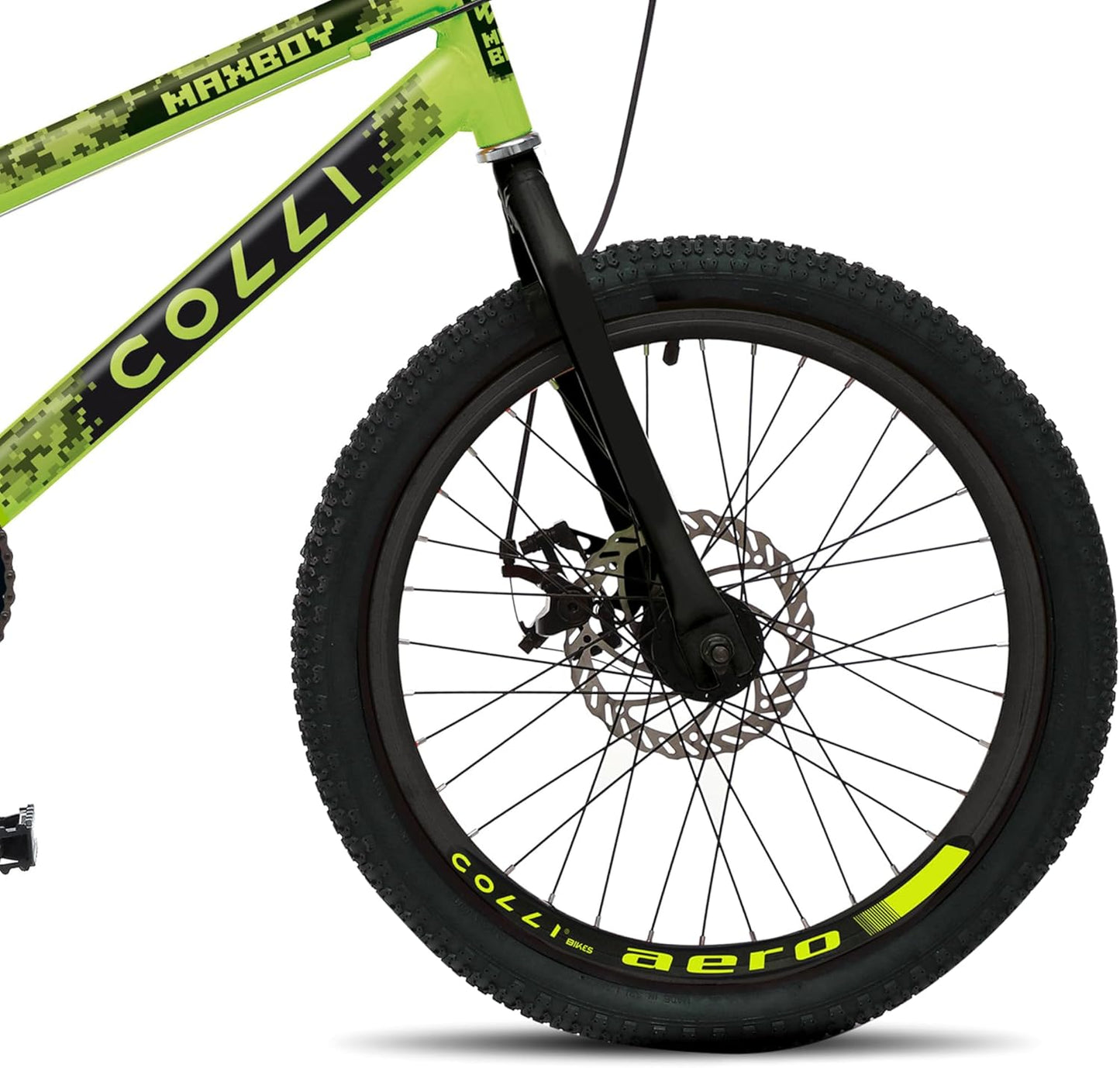 BICICLETA COLLI SKILL BOY ARO 20 - AMARELO NEON