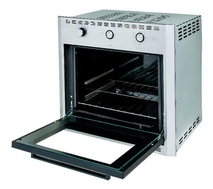 Forno Elétrico de Embutir Fogatti E60 Inox 60L 127V Grill Timer 120 Minutos Easy Clean