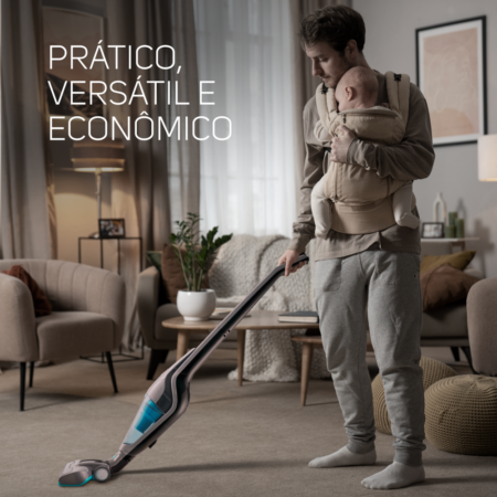 Aspirador de Pó Sem Fio WAP Eco Rápido 127V