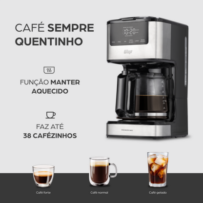 Cafeteira Elétrica Digital Aroma Programável WAP 127V