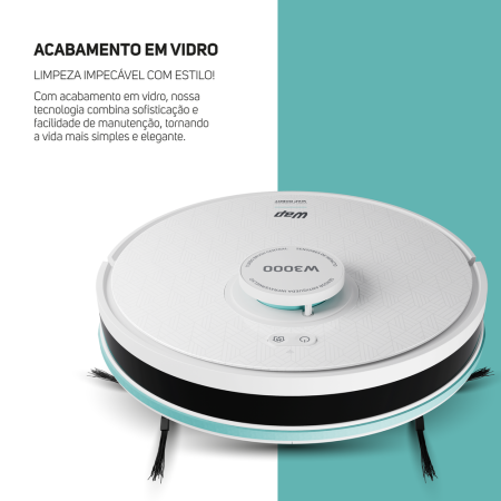 Aspirador de Pó Robô ROBOT W3000 WAP Bivolt