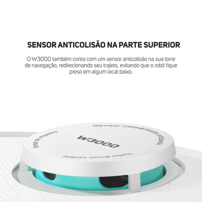 Aspirador de Pó Robô ROBOT W3000 WAP Bivolt