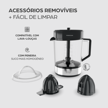 Espremedor de Frutas 1,2L WAP WJ1200 220V