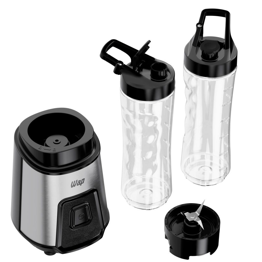 Liquidificador Portátil Wap Blender Go Wbg600 700ml Com 4 Lâminas