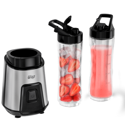 Liquidificador Portátil Wap Blender Go Wbg600 700ml Com 4 Lâminas