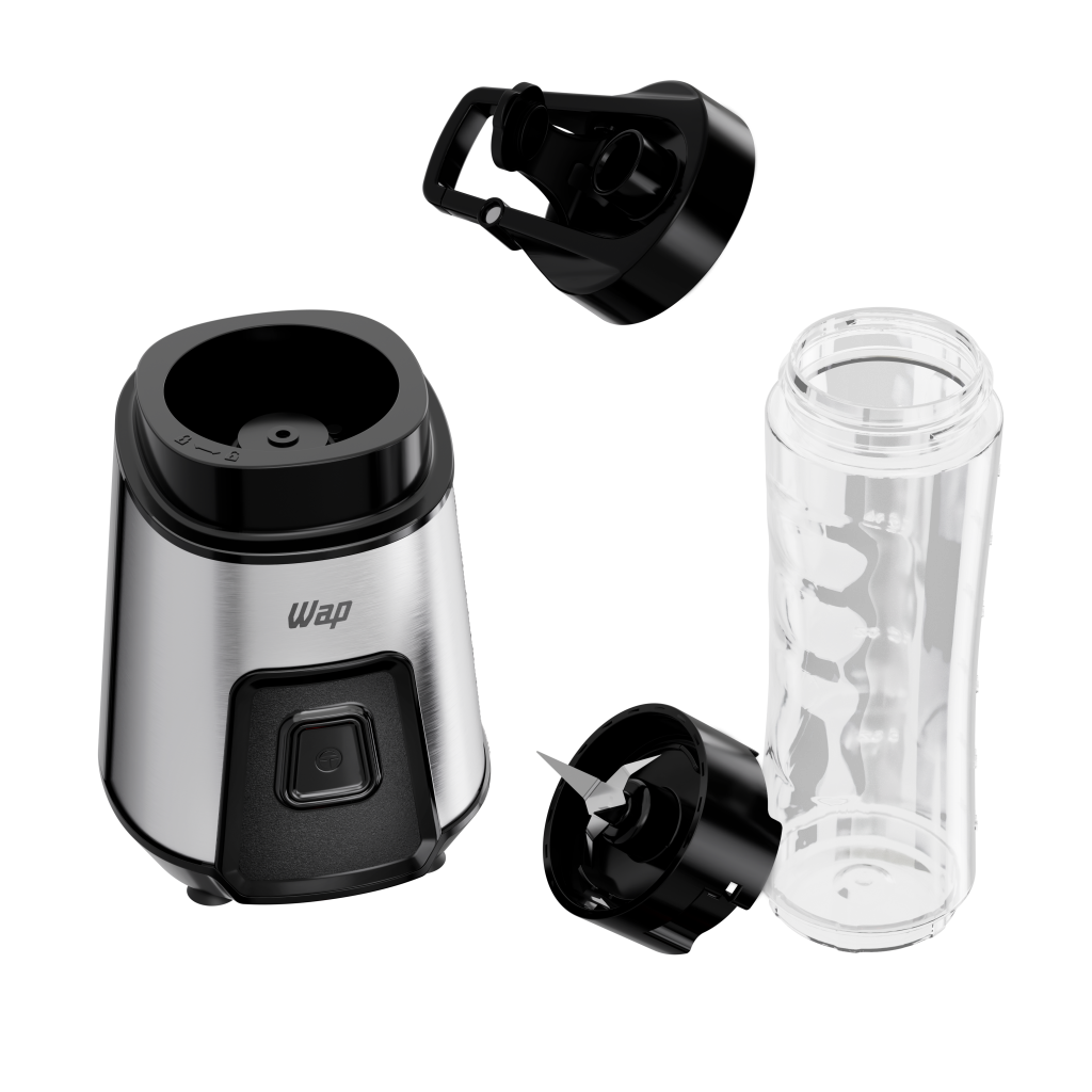 Liquidificador Portátil Wap Blender Go Wbg600 700ml Com 4 Lâminas