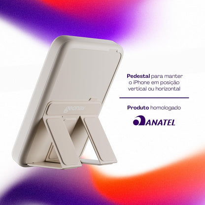 Carregador Portátil Power Bank Indução 10.000 Magsafe Geonav