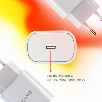 Carregador SuperPower 25W – Carregador Ultrarrápido para Smartphones