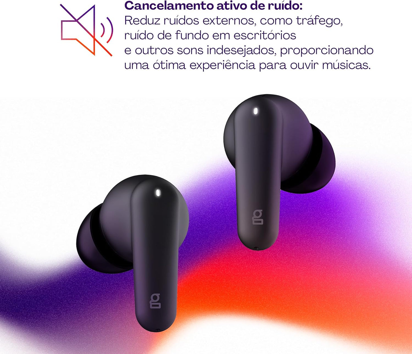 Fone de Ouvido Geonav Bluetooth HarmonyWave