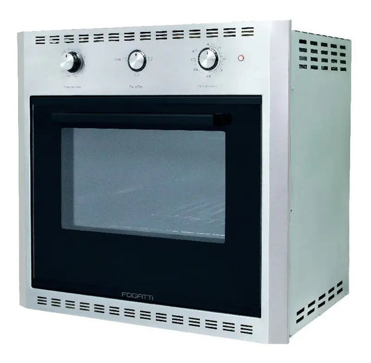 Forno Elétrico de Embutir Fogatti E60 Inox 60L 127V Grill Timer 120 Minutos Easy Clean