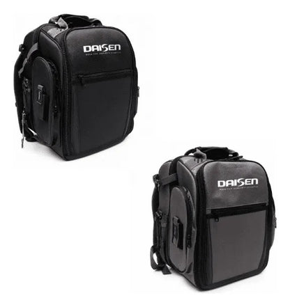 Mochila De Pesca Daisen Com 3 Estojos Black Grey Para Pesca