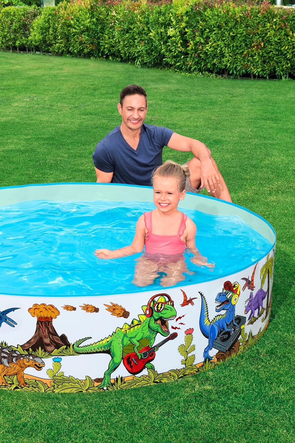 Piscina Infantil Bestway Dinosauro 946L Semirigida 1,8mx38cm