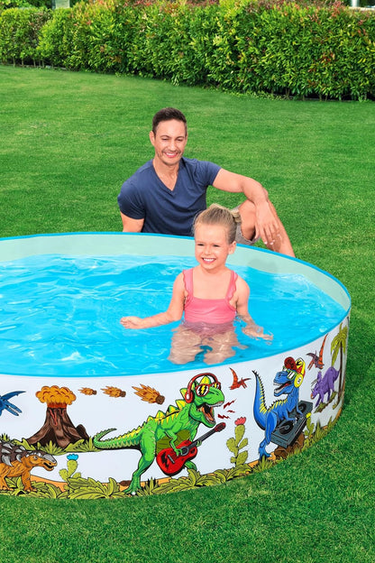 Piscina Infantil Bestway Dinosauro 946L Semirigida 1,8mx38cm