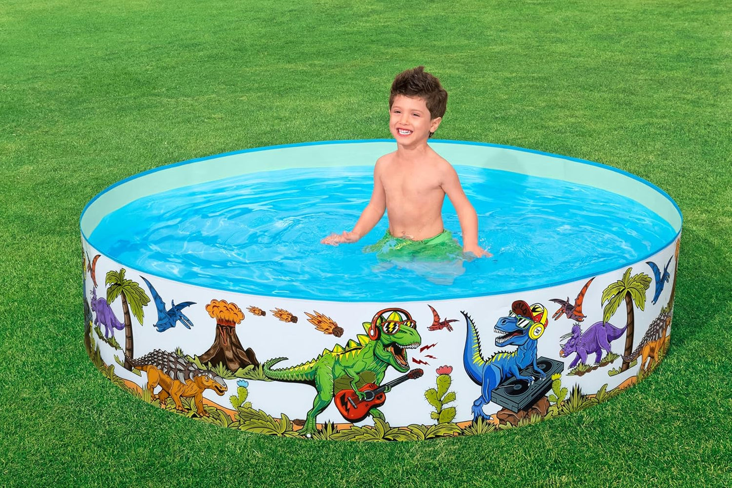 Piscina Infantil Bestway Dinosauro 946L Semirigida 1,8mx38cm