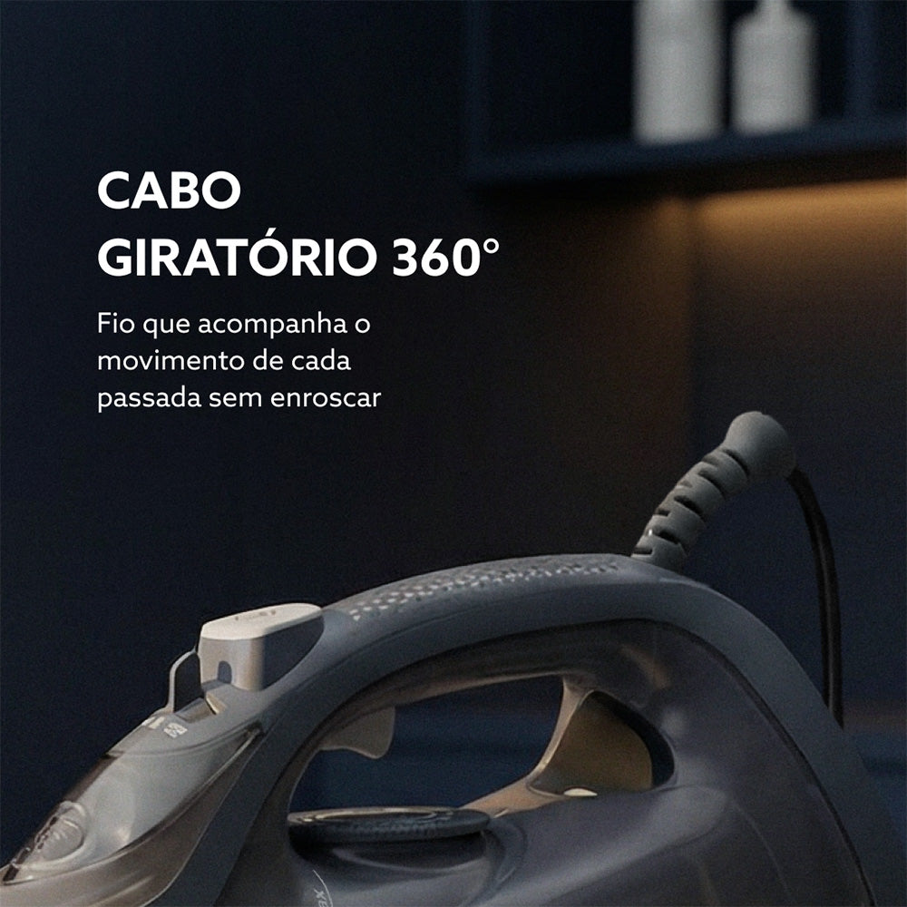 Ferro de Passar a Vapor Oster Aeroceramic 250ml com Vapor Vertical 127V
