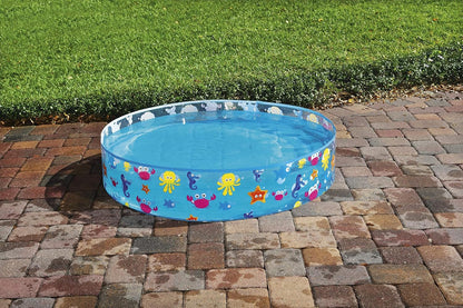 Piscina Infantil Bestway Aquatic 277L Semirígida 1,2mx25cm Multicolor Sparking Sea