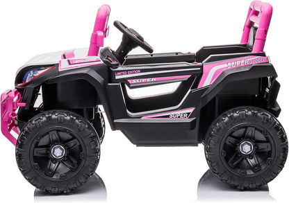 Carrinho Elétrico Infantil Bang Toys UTV Solar Cruiser 12V com Controle Remoto Bluetooth USB