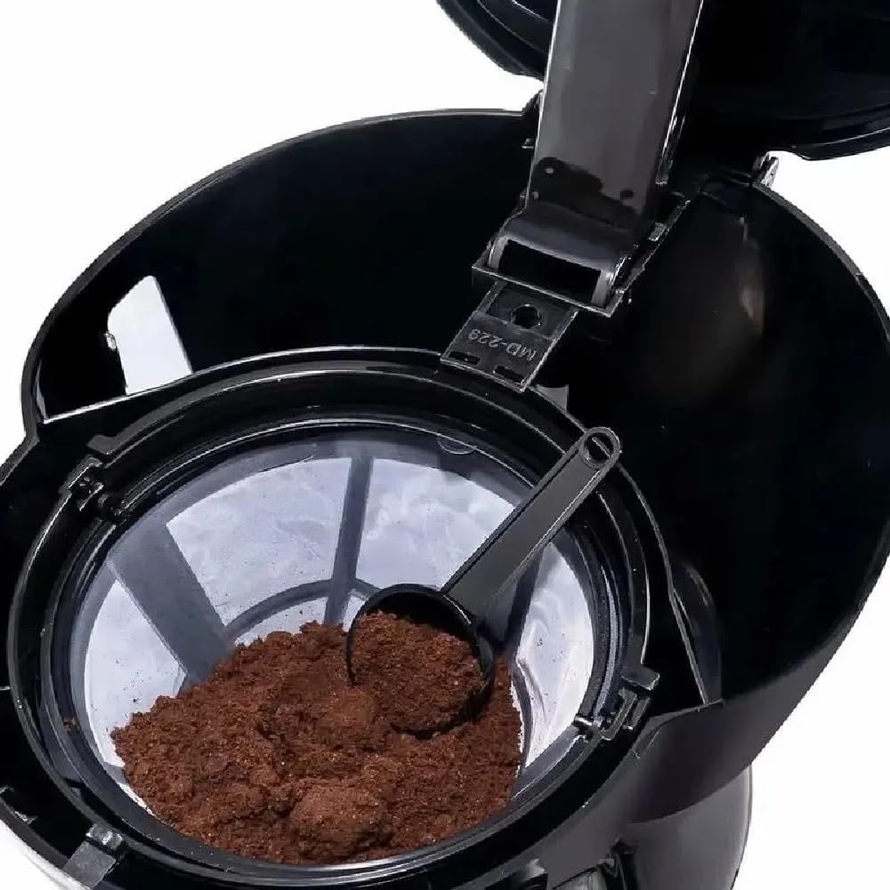 Cafeteira Elétrica Britânia CP30 800W 30 Cafés Jarra de Vidro Filtro Permanente Inox
