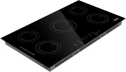 Cooktop de Indução EOS ECI05EP 5 Bocas 90cm 9500W 220V Preto Painel Touch Freezone