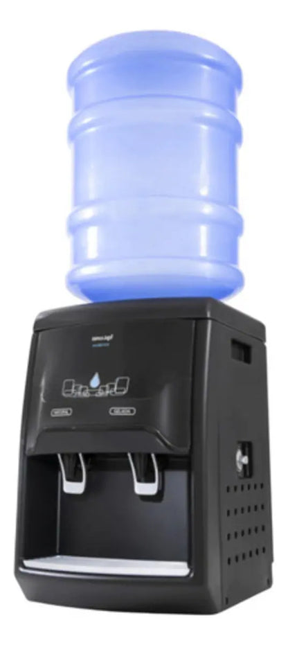 Purificador de Água New Pure PNEP1 127V e 220V Preto Água Natural e Gelada com Compressor