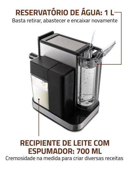 CAFETEIRA ESPRESSO MONDIAL CCL-01 20 BAR PAINEL TOUCH
