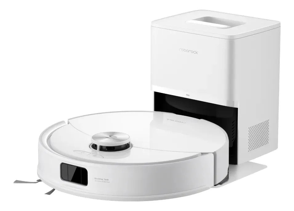 Robô Aspirador Roborock Q10 VF+ Branco 127V com Mop VibraRise 2.0 Doca Autoesvaziável Mapeamento Inteligente Wi-Fi
