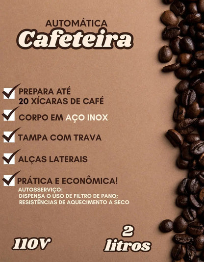 Cafeteira Automática Marchesoni 2 Litros CF.1.202 220V